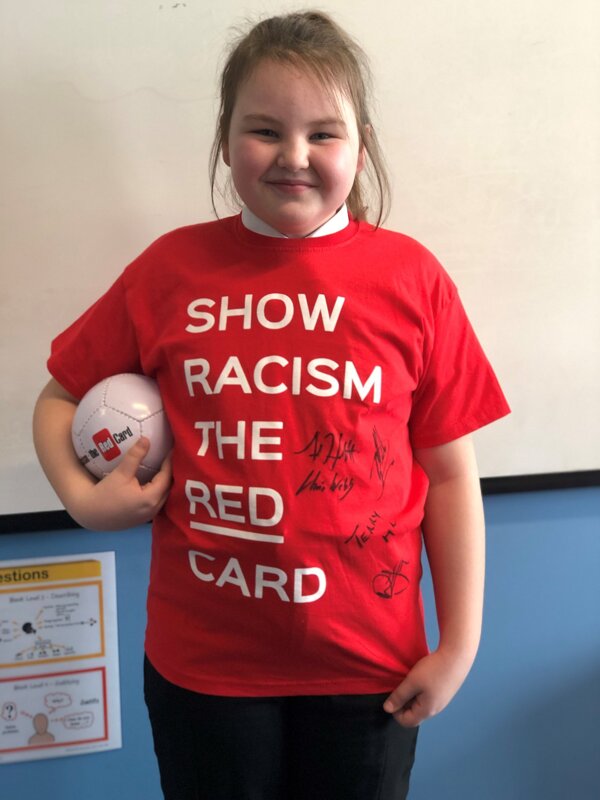 Image of Show Racism the Red Card Event at BFC