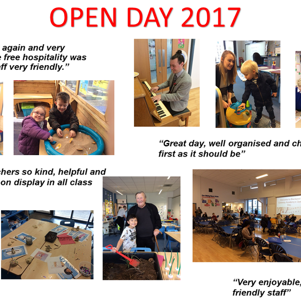 Image of A Fantastic Fun Day for Our School Open Day 2017!