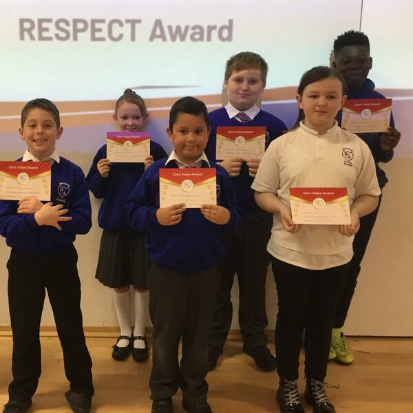 Image of Achievers Assembly  Winners from 8th November